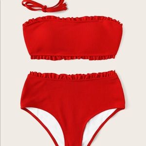 Two Piece High Waisted Bikini from SHEIN
